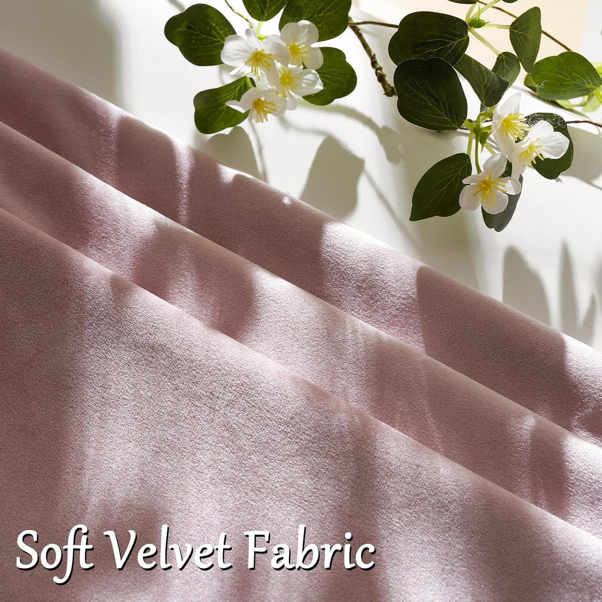 Sweet Lilac Velvet Throw Pillow Covers 16X16 Pack of 2