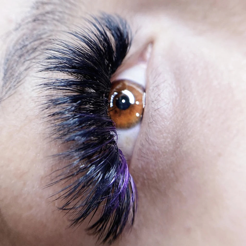 PURPLE LASHES (12 ROW)