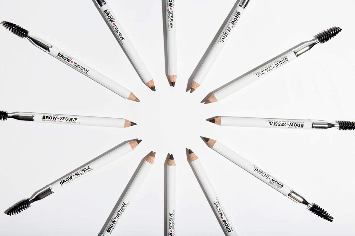 Brow-Sessive Brow Pencil, Ultra-Precise Dual Ended Spoolie Brush for Perfect Buidlable Blendable Shaping, Natural Lasting Shades for Every Brow, Cruelty-Free & Vegan - Taupe(Packaged)