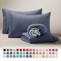Rv/Short Queen Sheets Set, Bed Sheets for Campers Bedding, Hotel Luxury Soft Microfiber 4 Peice, Navy